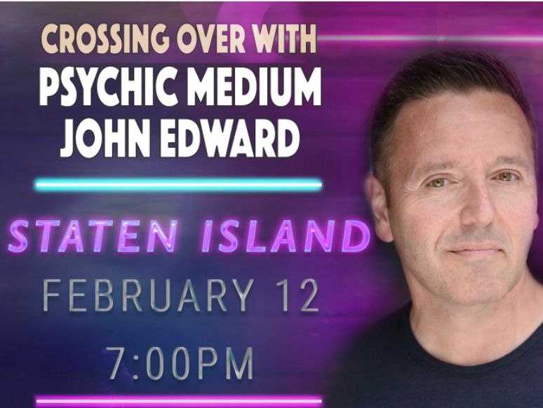 Crossing Over with Psychic Medium John Edward - Staten Island, NY