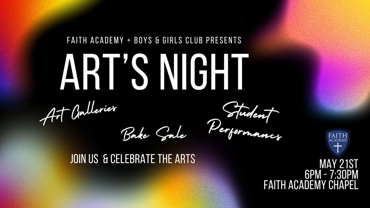 Faith Academy Arts Night