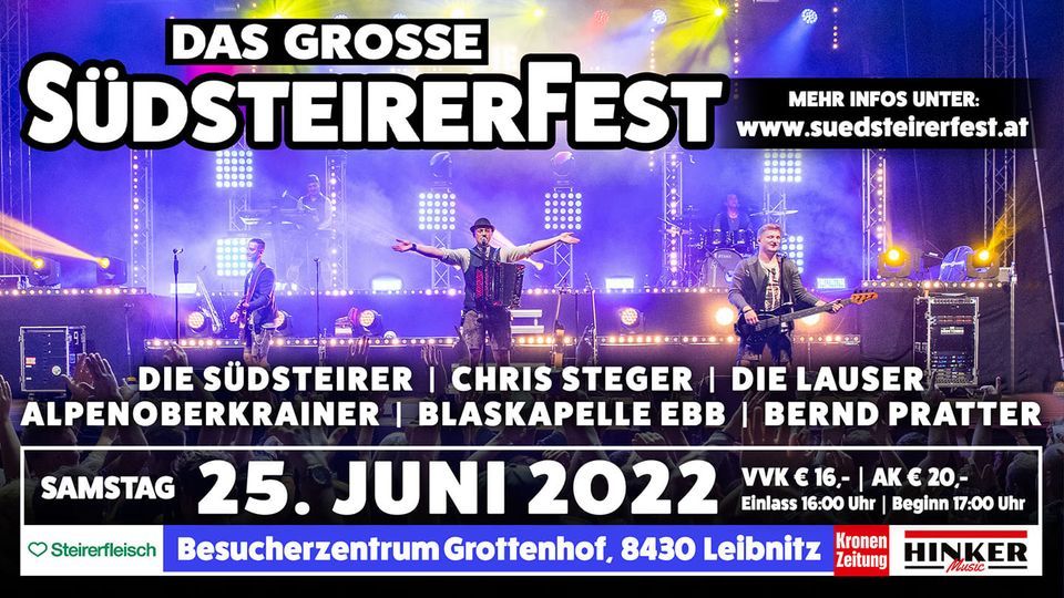 Das gro\u00dfe S\u00fcdsteirerfest 2022