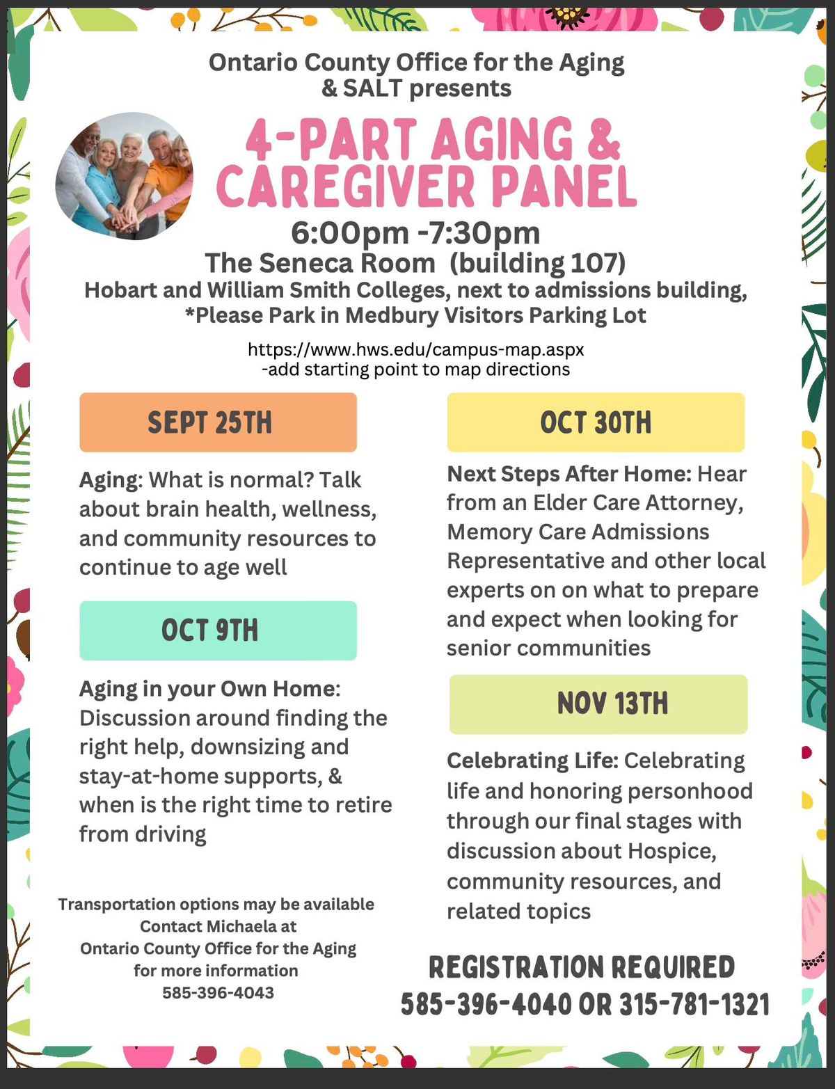 Aging and Caregiver Panel