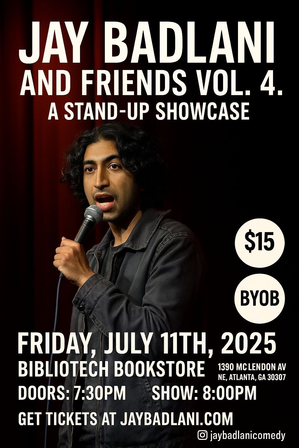 Jay Badlani at Dallas Comedy Club - Mainstage Theater