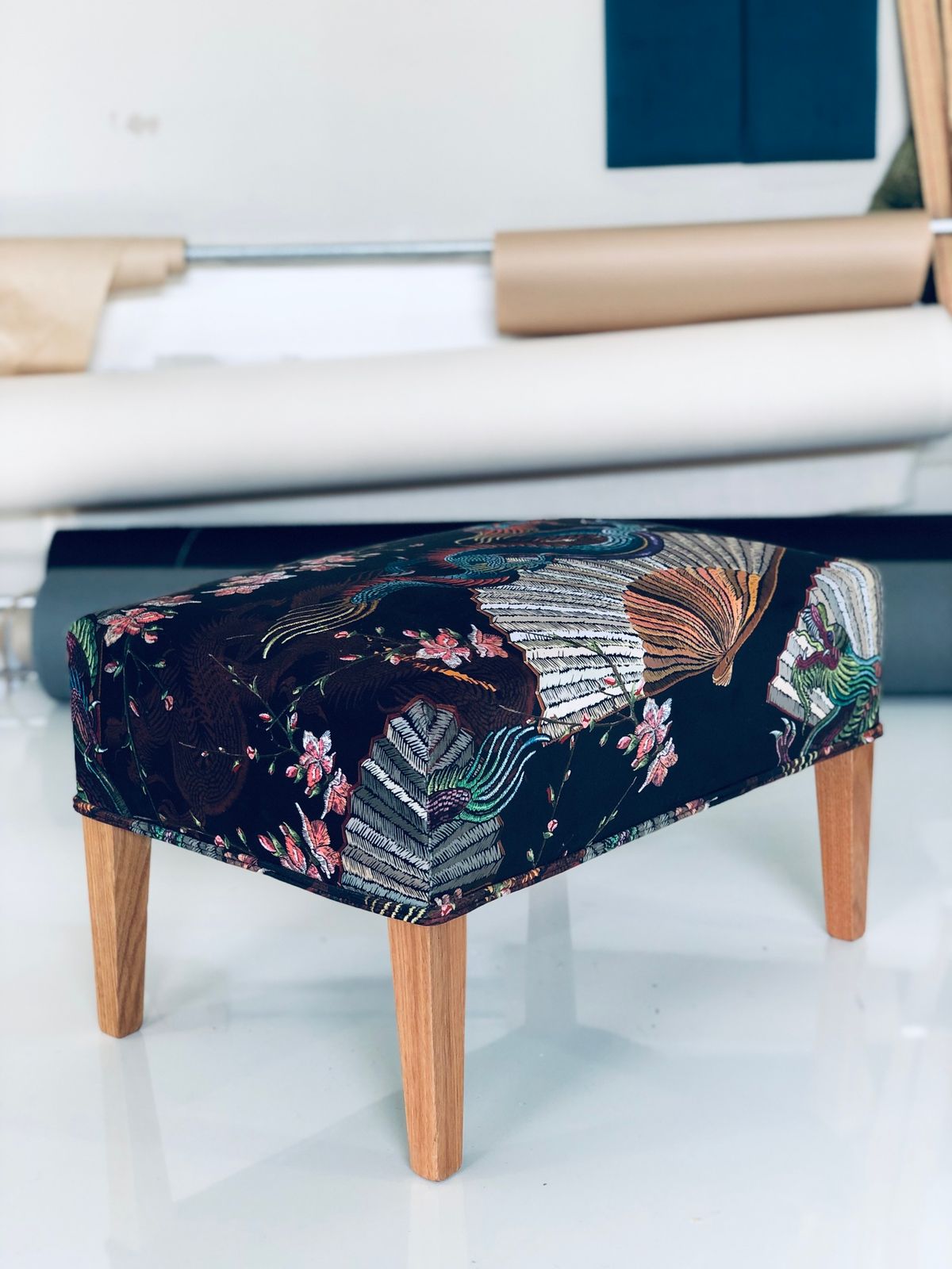 Modern Upholstery Footstool Course