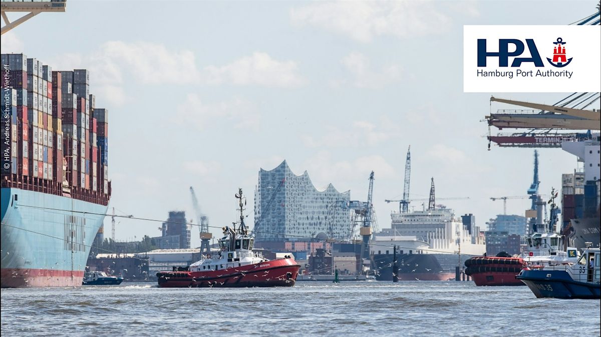 Landstrom im Hamburger Hafen \u2013 Barkassenfahrt mit der HPA