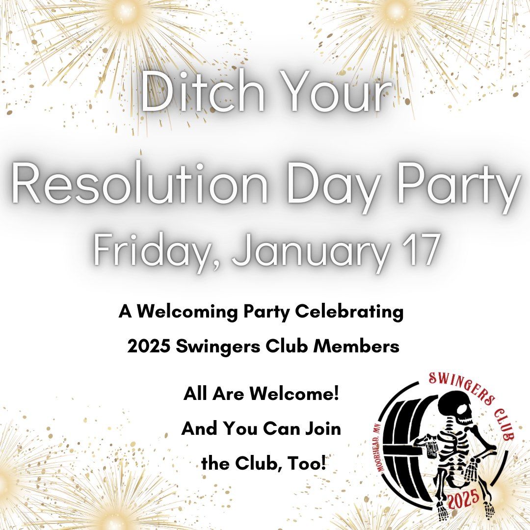 Ditch Your Resolution Day Party: A Celebration for the 2025 Swingers Club