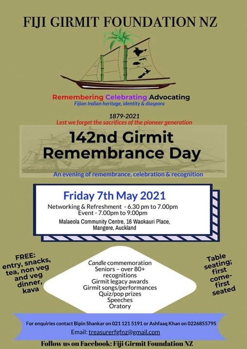 142nd Girmit Remembrance Day