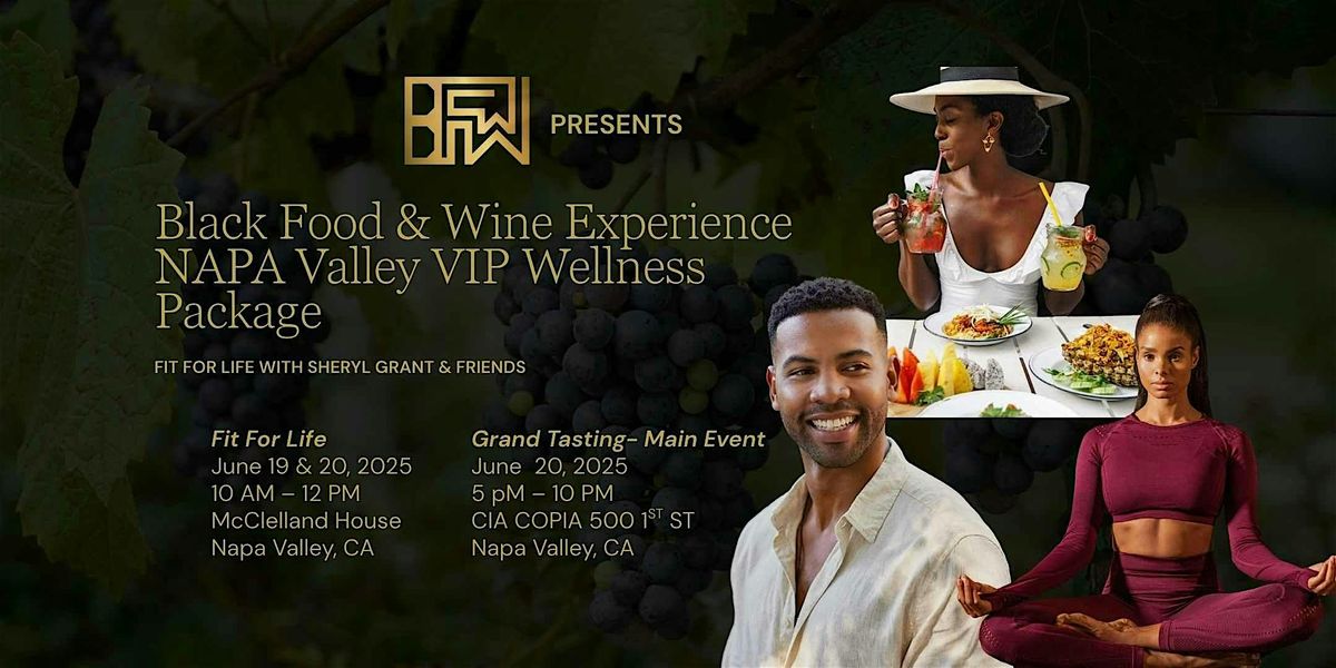 BFWE26 NAPA VALLEY WELLNESS PACKAGE