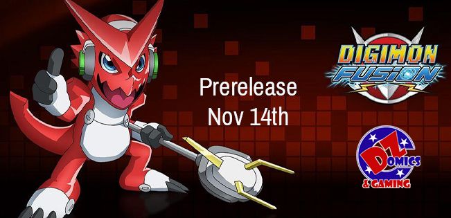 Digimon Fusion Pre-Release