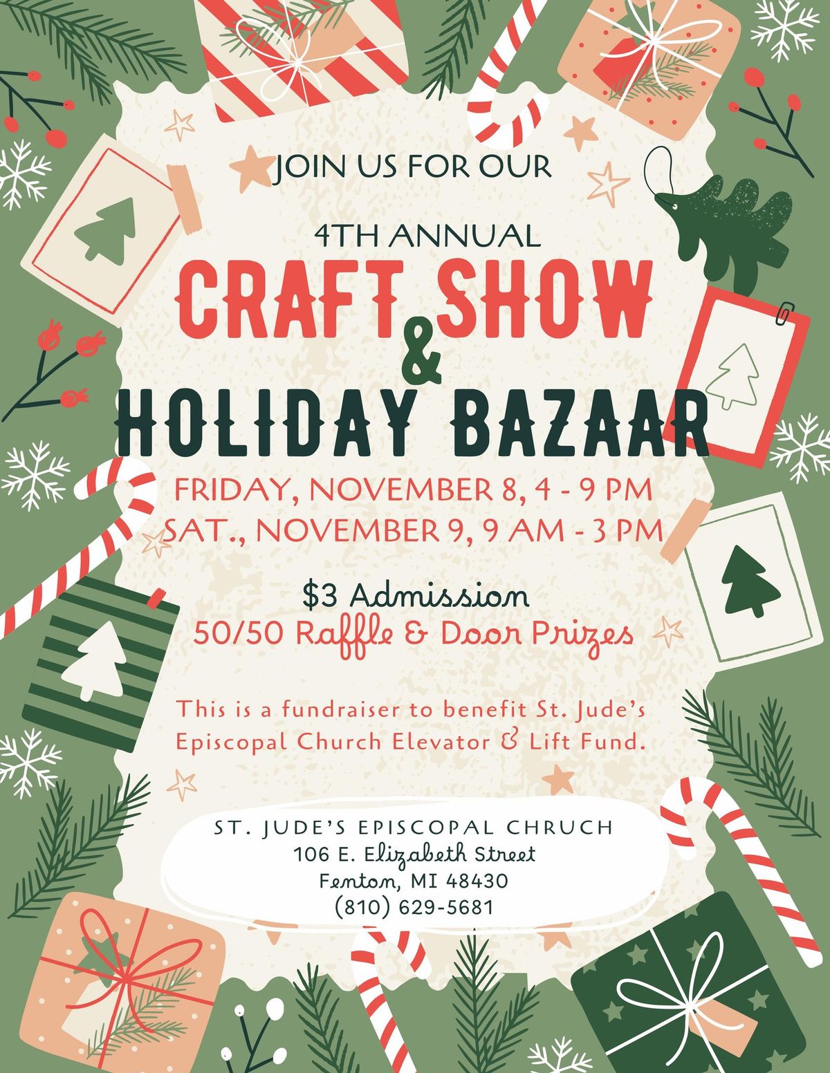 4th Annual Craft Show & Holiday Bazaar