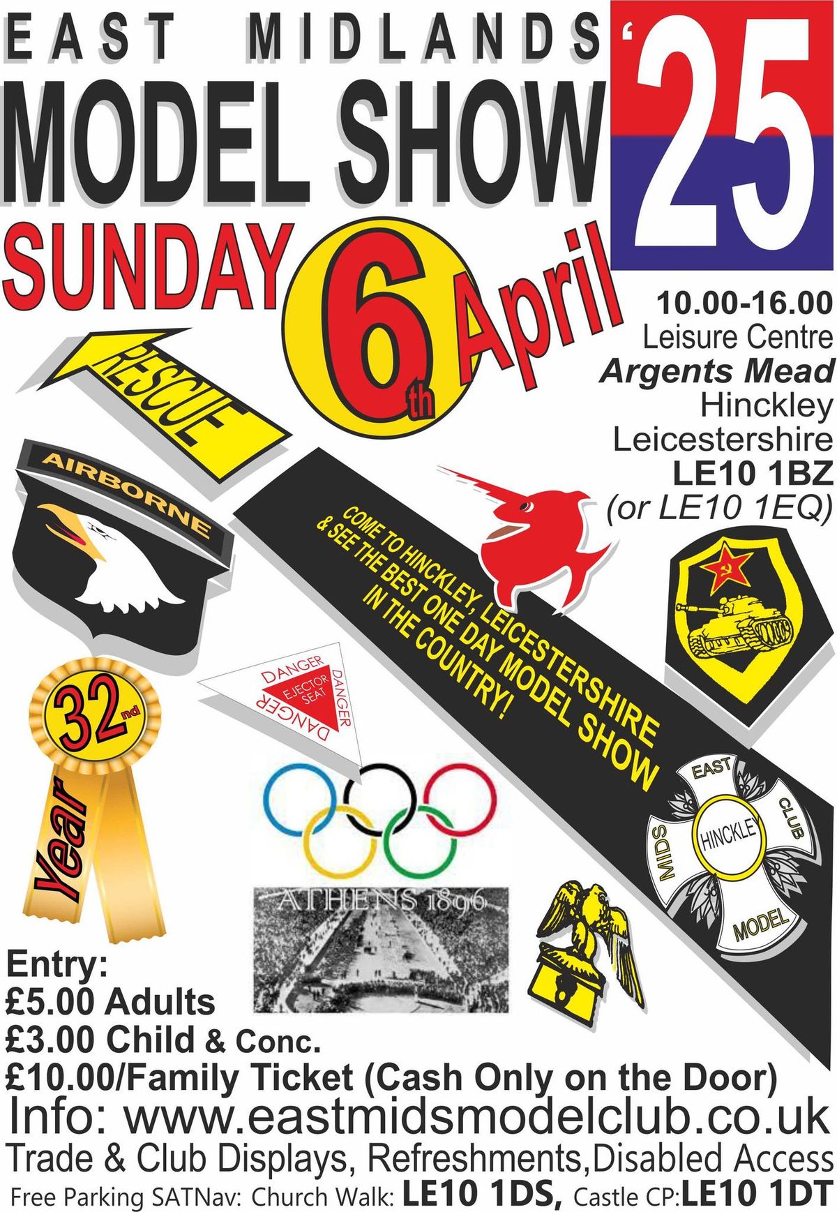 East Mids Model Show 25, Our 25th Annual show for '25