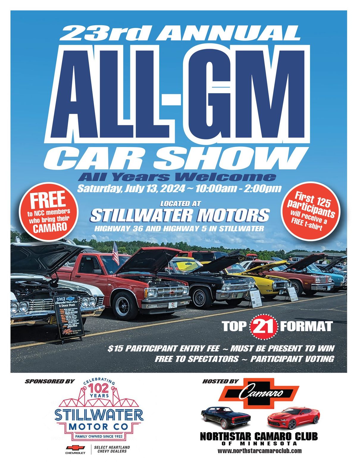 23rd Annual All GM Car Show