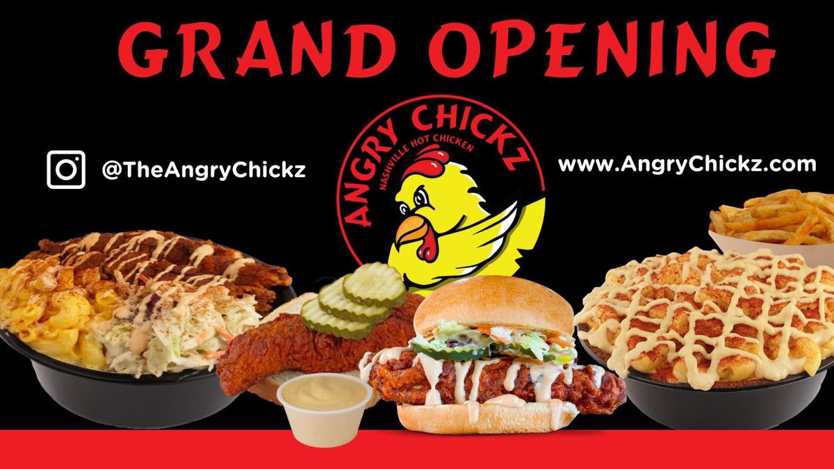 Grand Opening of 2nd Angry Chickz in Bakersfield!