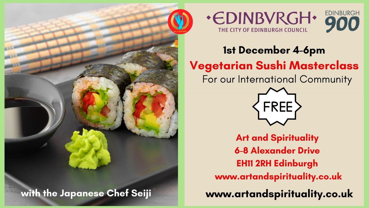 Vegetarian Sushi Masterclass