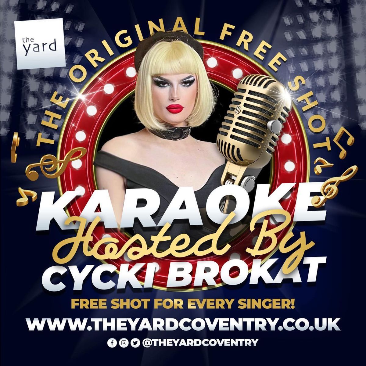 Free Shot Karaoke Thursdays with Cycki Brokat