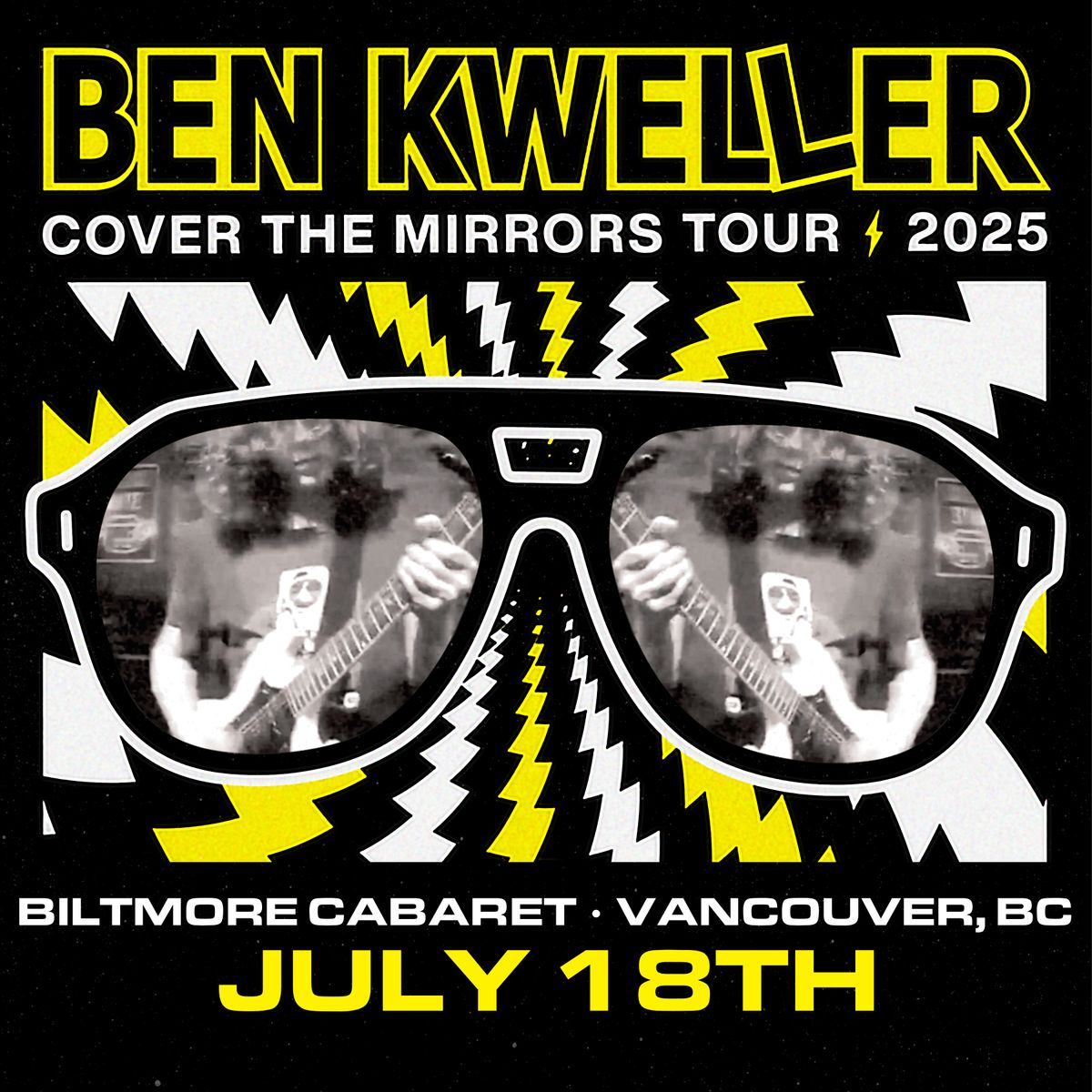 Ben Kweller \u2013 Cover The Mirrors Tour With Guests - Vancouver