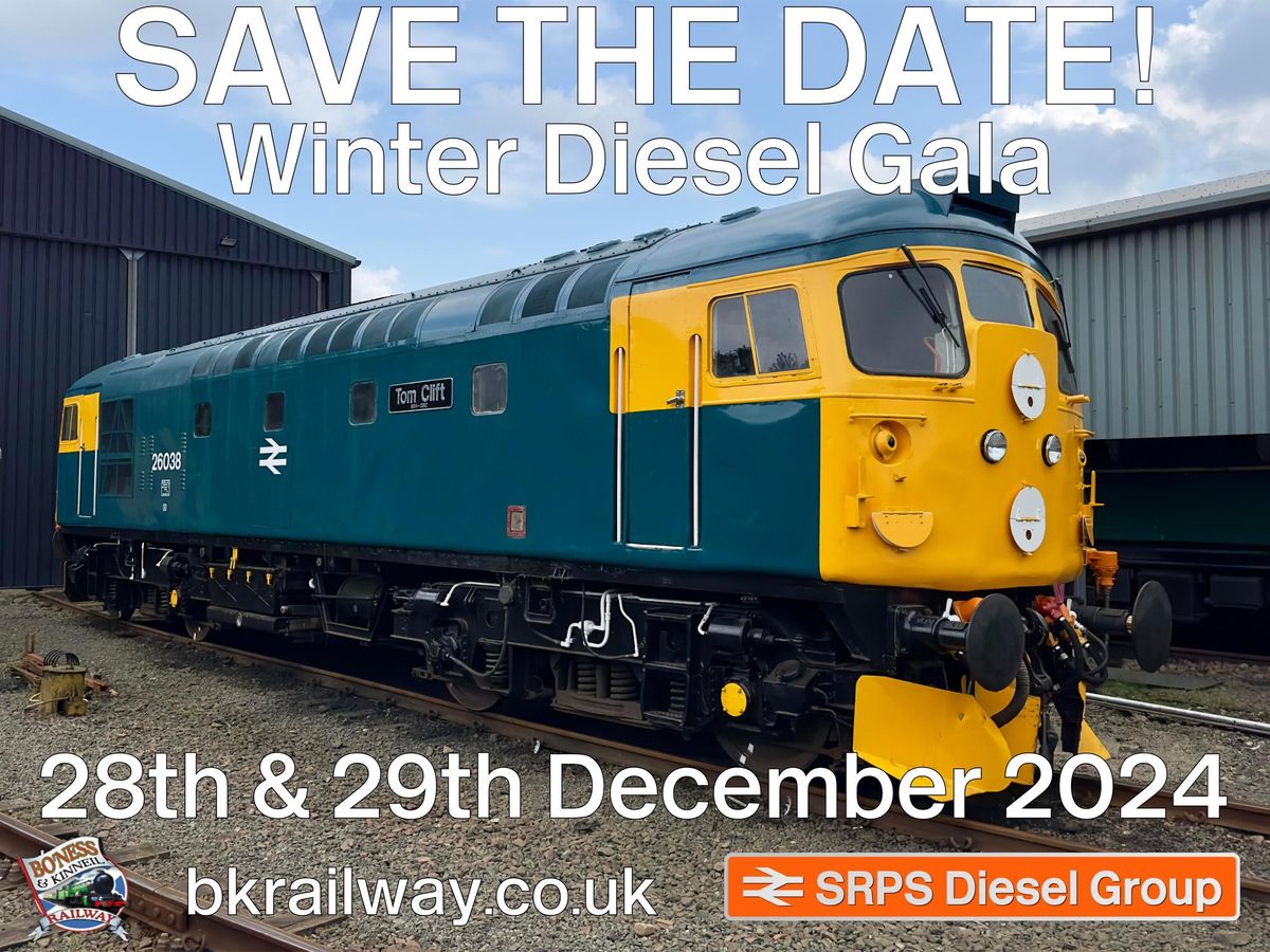 Winter Diesel Gala 28th & 29th December 2024