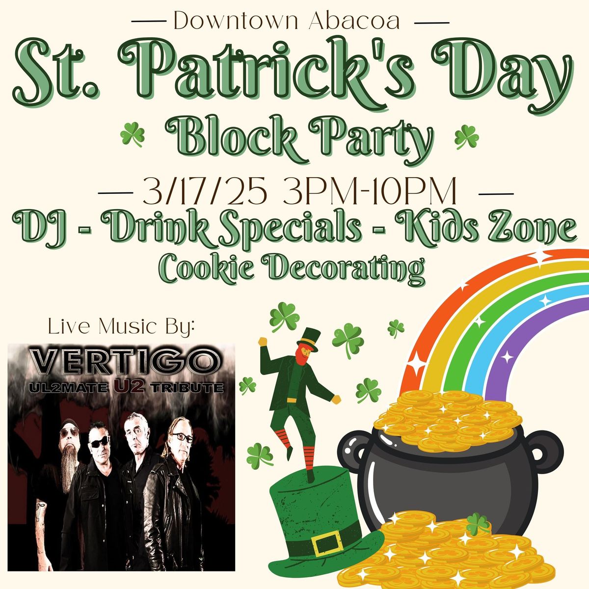 St. Patrick's Day Block Party 