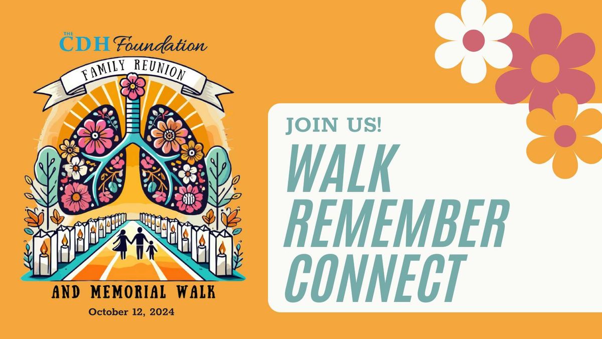 CDH Family Reunion and Memorial Walk w\/ lighted Luminaries