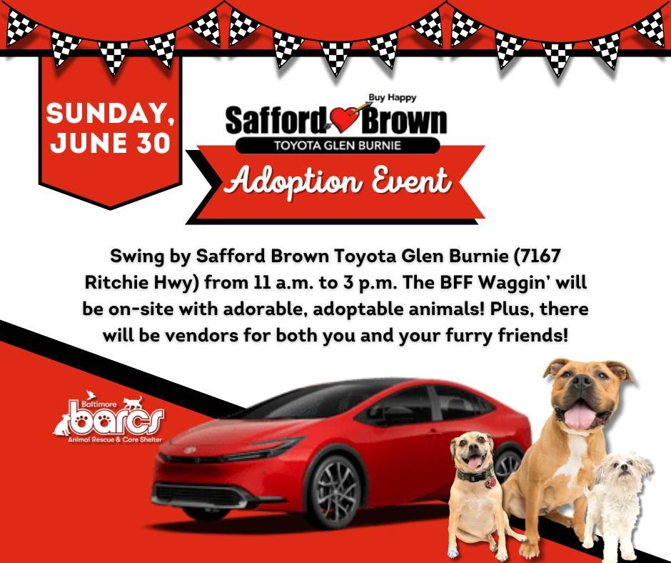 Safford Brown Toyota Glen Burnie Adoption Event