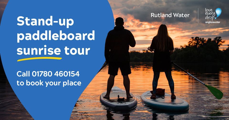 Stand-up paddleboard sunrise tour