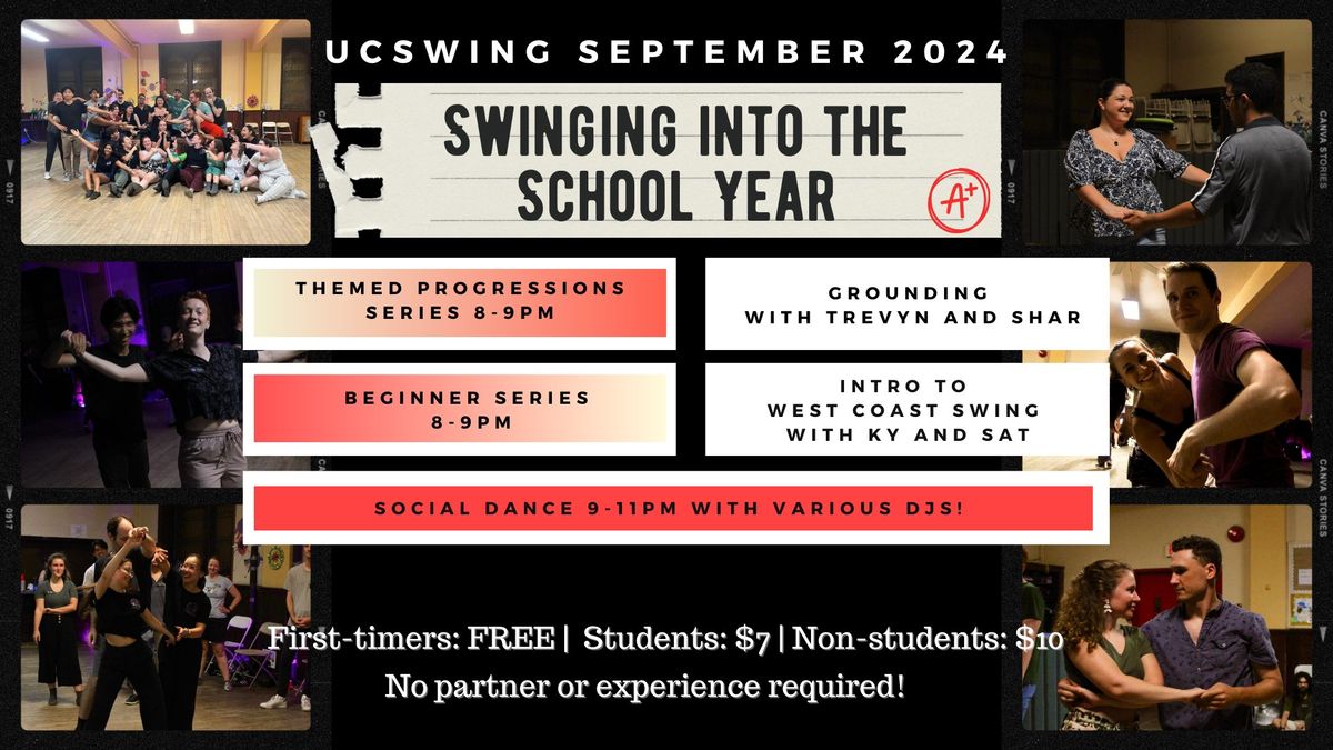 UCSwing Sept 2024: Swinging into the School Year