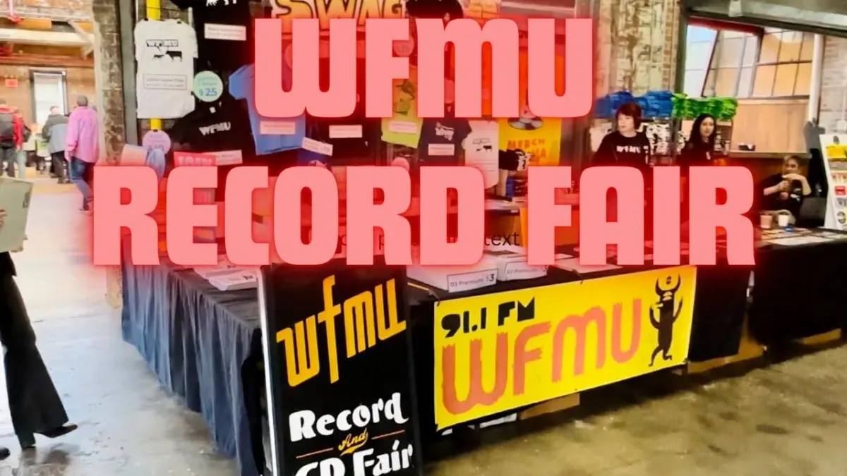 Let's go to the WFMU Record Fair!