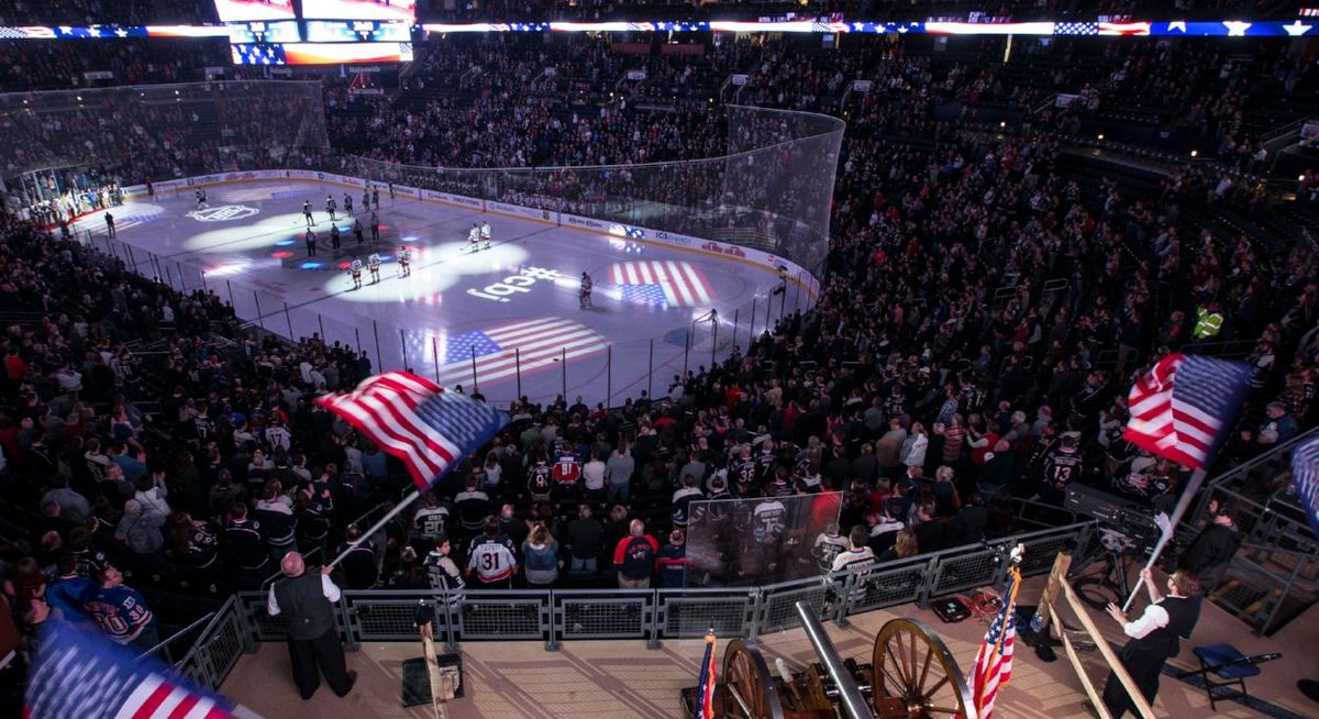 New York Rangers at Columbus Blue Jackets at Nationwide Arena