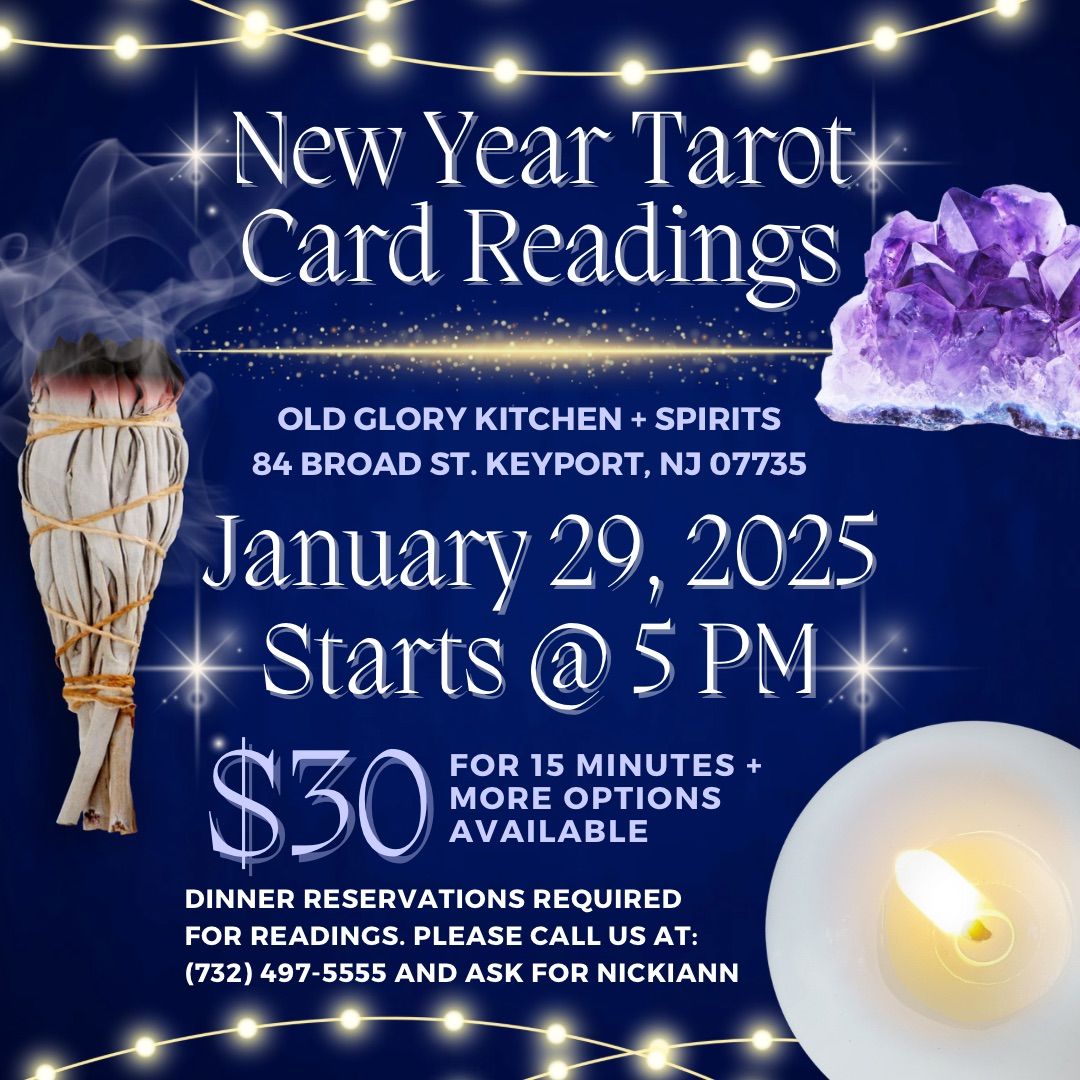 New Year Tarot Card Readings @ Old Glory Kitchen + Spirits