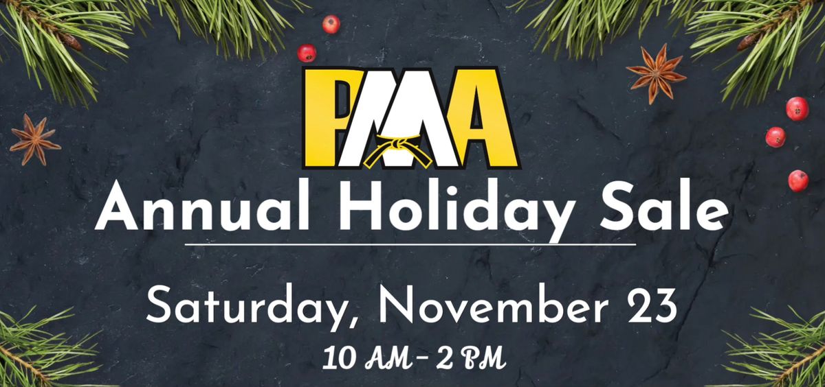 PMA's Annual Holiday Sale