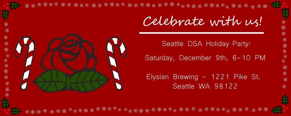 Seattle DSA Holiday Party!