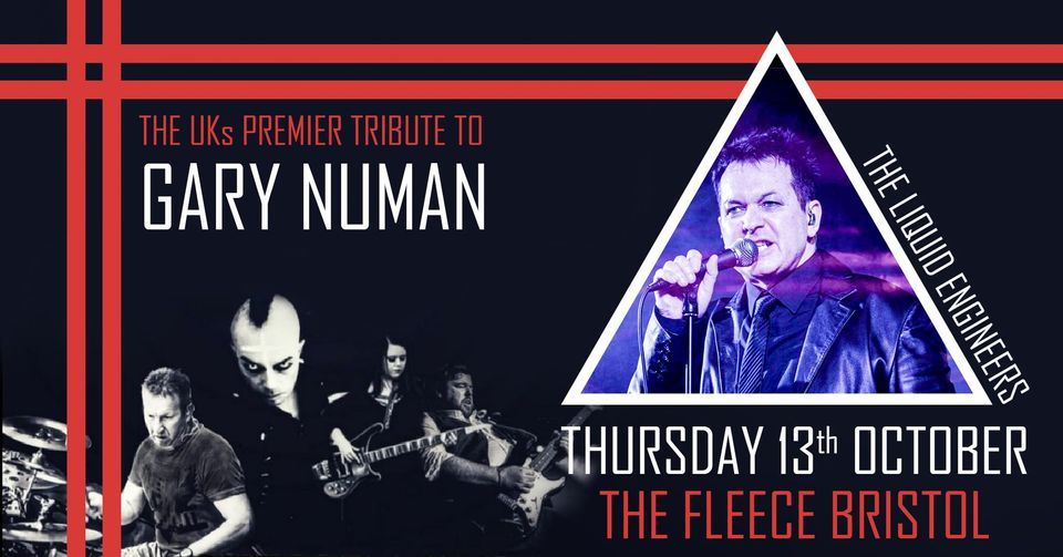 Gary Numan Tribute - The Liquid Engineers at The Fleece, Bristol 13\/10\/22