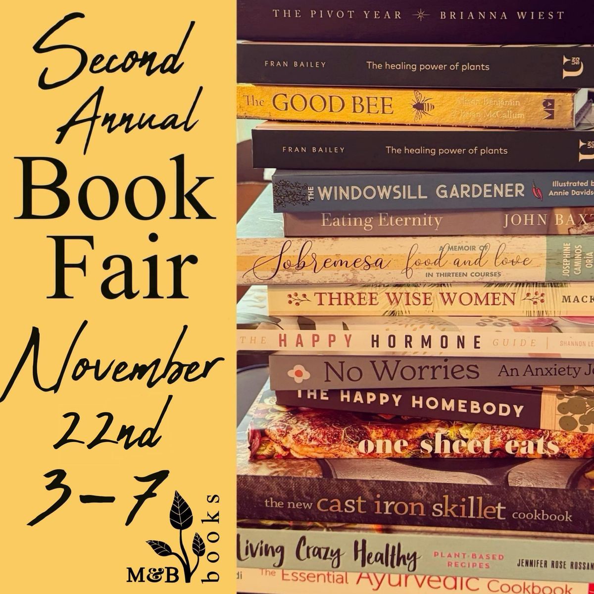 M&B Books Book Fair