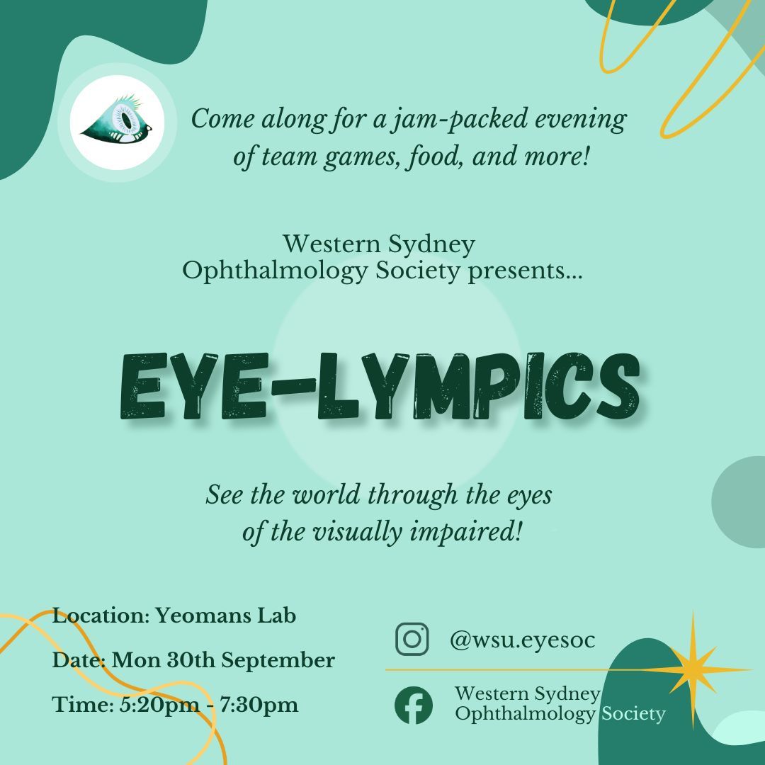 WSOS presents: Eye-Lympics! Challenge your vision...