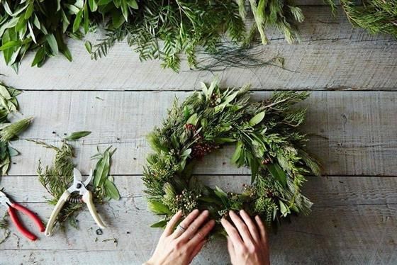 Christmas Wreath Workshop - Saturday 30th November 11:00