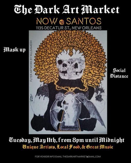 The Dark Art Market Santos, 1135 Decatur St, New Orleans