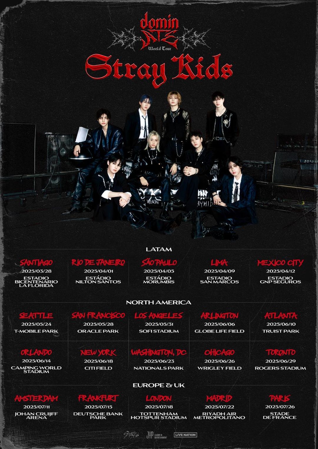 Stray Kids Seattle Tickets