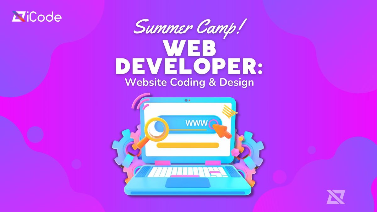 Web Developer: Website Coding & Design | Summer Camp 2024