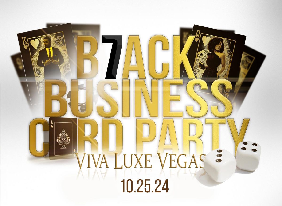 Black Business Card Party 7