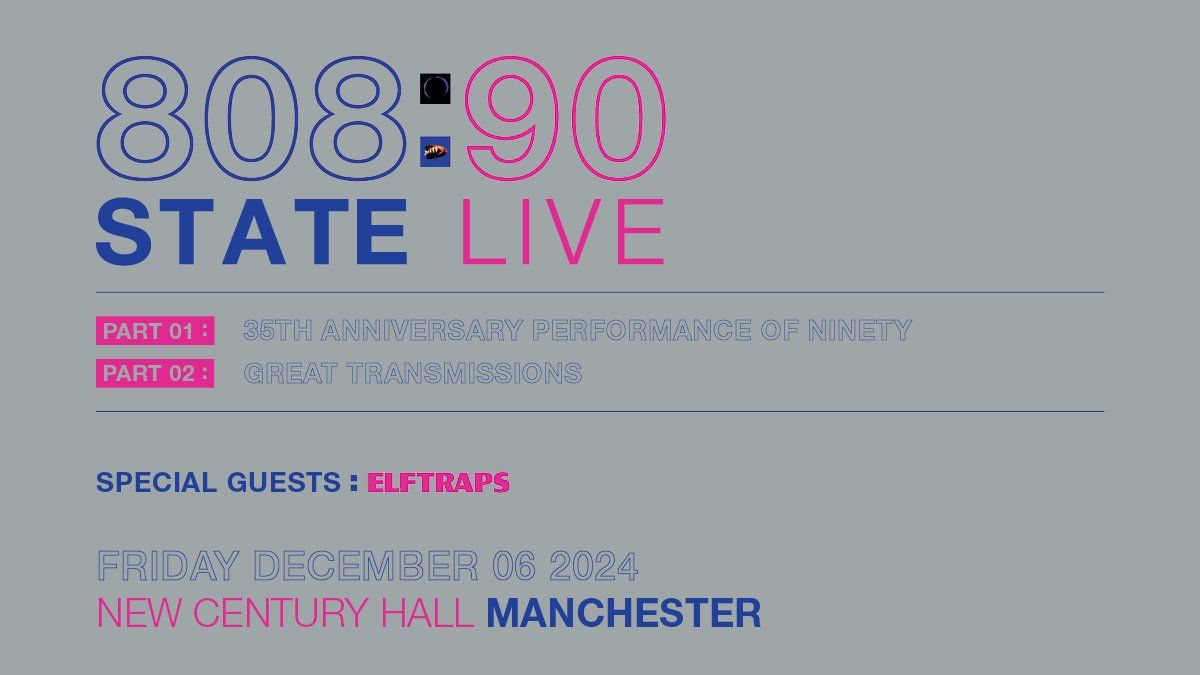 808 State Live in Manchester