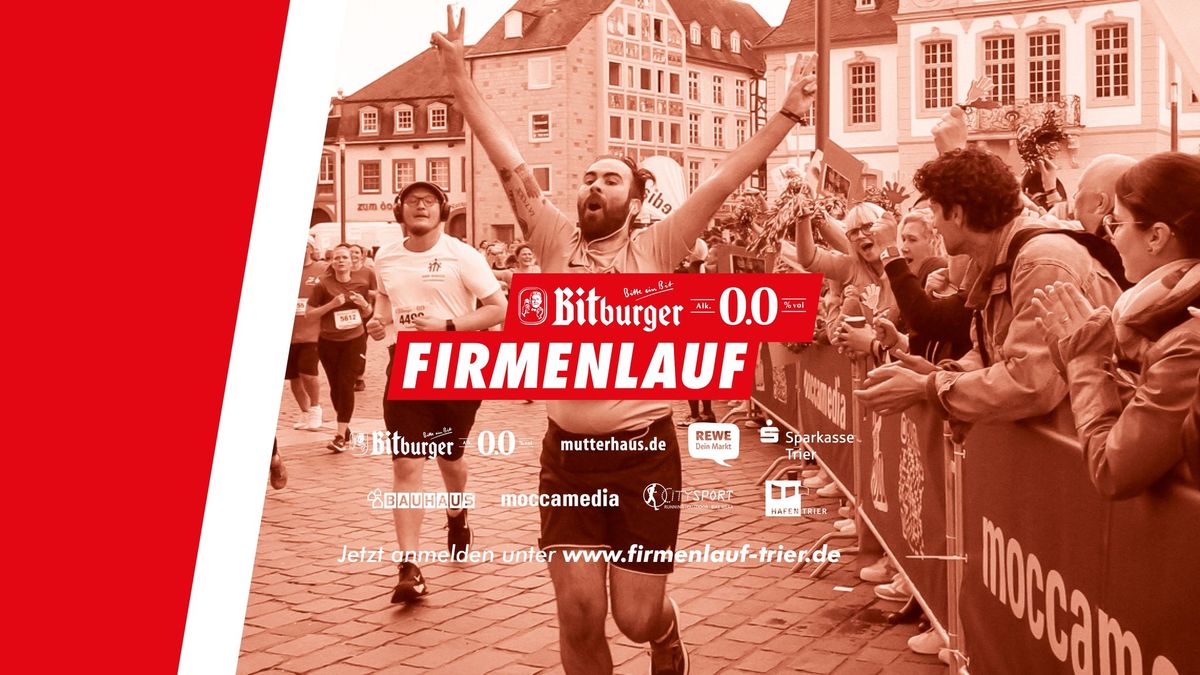 11. Bitburger 0,0%-Firmenlauf in Trier