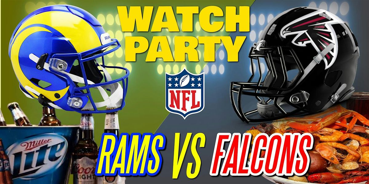 Rams vs Falcons - Watchin Party at The Revel!