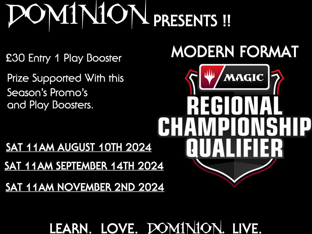 MODERN FORMAT MAGIC THE GATHERING RCQ