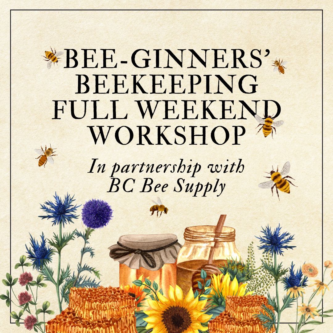 Bee-ginners' Beekeeping Full Weekend Workshop