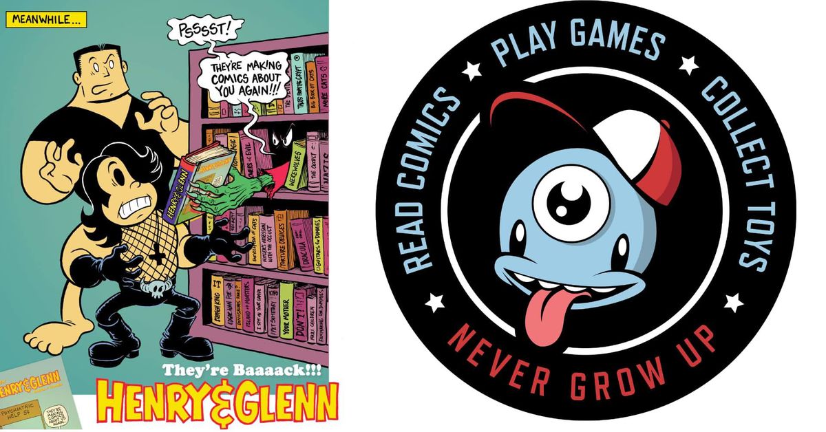 WED 10\/2\/24: All New Henry & Glenn #1 Launch Signing w\/ creator Tom Neely