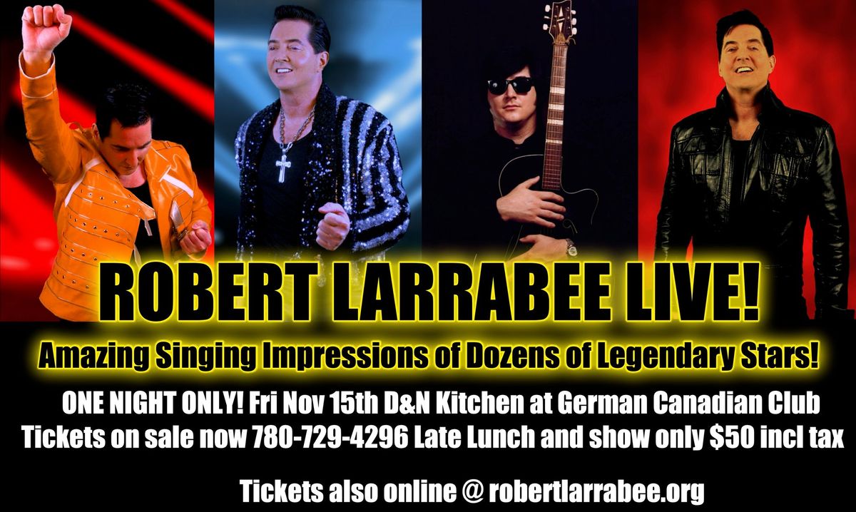 Robert Larrabee Amazing singing impressionsist 