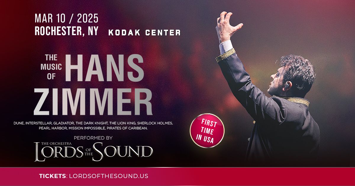 The Music of Hans Zimmer performed by Lords Of The Sound - Rochester, NY