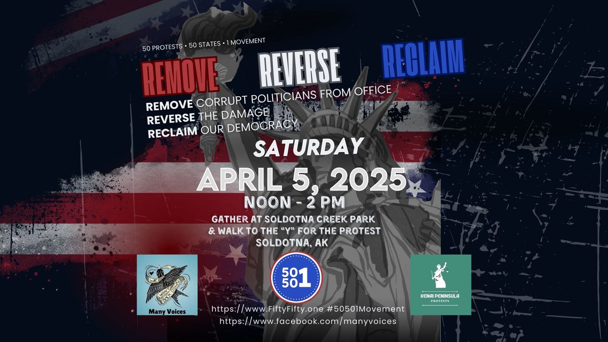 Remove - Reverse - Reclaim Protest 