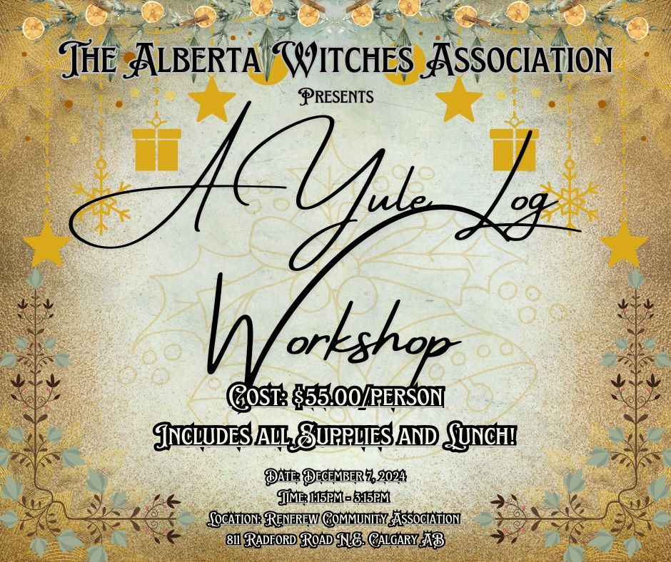 A Yule Log Workshop