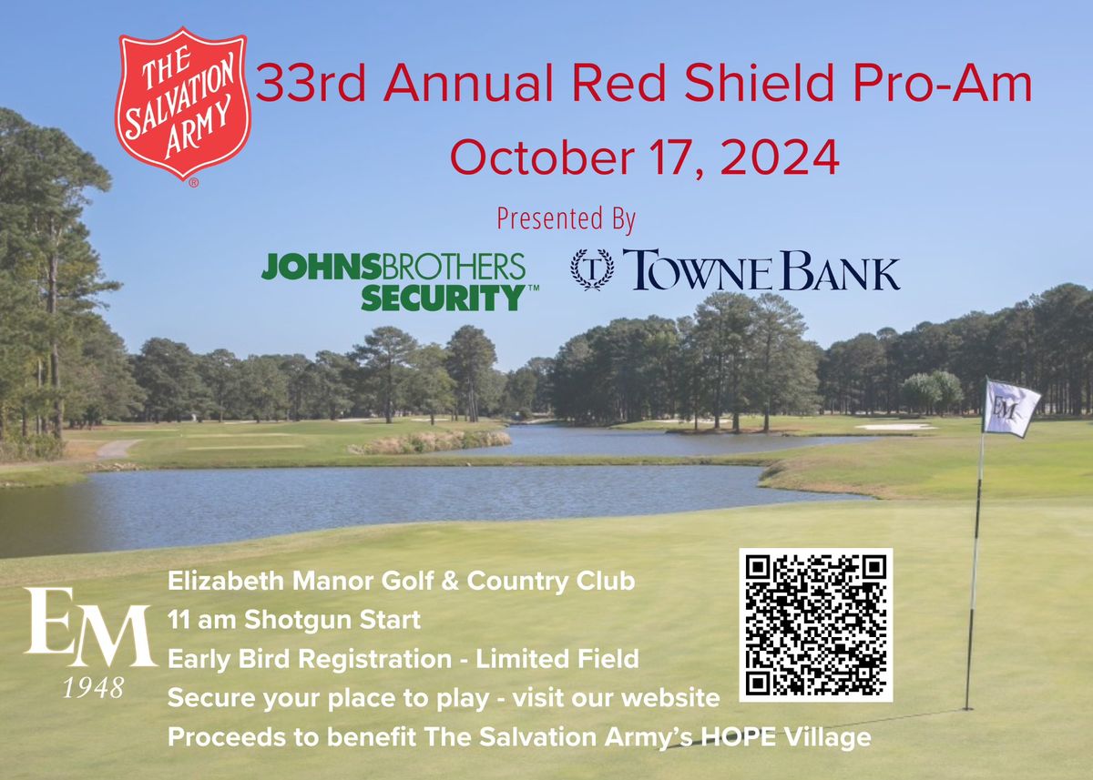 33rd Annual Red Shield Pro-Am 