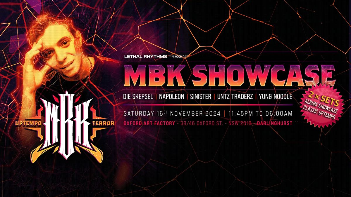 Lethal Rhythms Pres. MBK Showcase