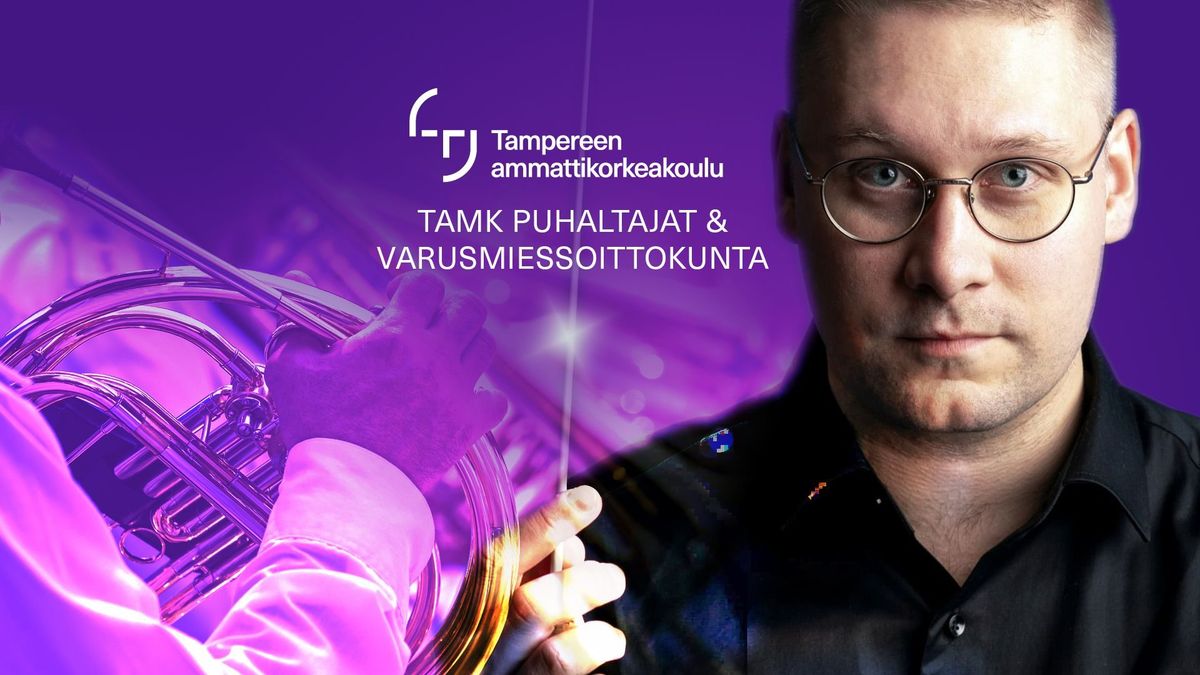 Varusmiessoittokunta ja TAMK puhaltajat: Kohti p\u00e4\u00e4si\u00e4ist\u00e4 | Kangasala-talo